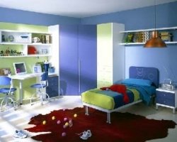Модулна стенна композиция SILOMA 425 за детска стая
